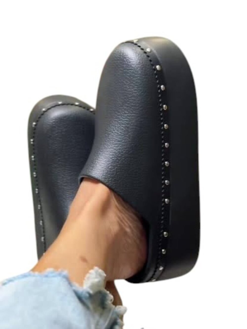 Crocs Dylan Platform Studded Clogs